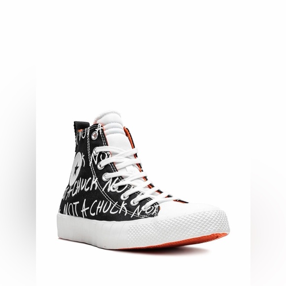 Converse NOT A CHUCK! Converse Chuck 70 Hi 'UNT1TL3D Black Mens 11 retro Y3K NEW - Picture 2 of 13